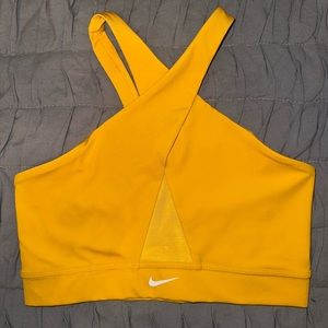 Nike Gold/Yellow Sports Bra